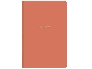 Jegyzetfüzet, B5, kockás, 80 lap, keményfedeles, SHKOLYARYK, narancs