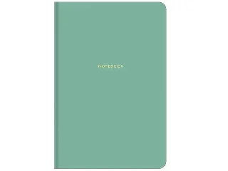 Jegyzetfüzet, B5, vonalas, 80 lap, keményfedeles, SHKOLYARYK, türkíz