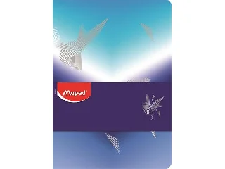 Jegyzetfüzet, tűzött, A5, vonalas, MAPED „Arctic jégvilág”