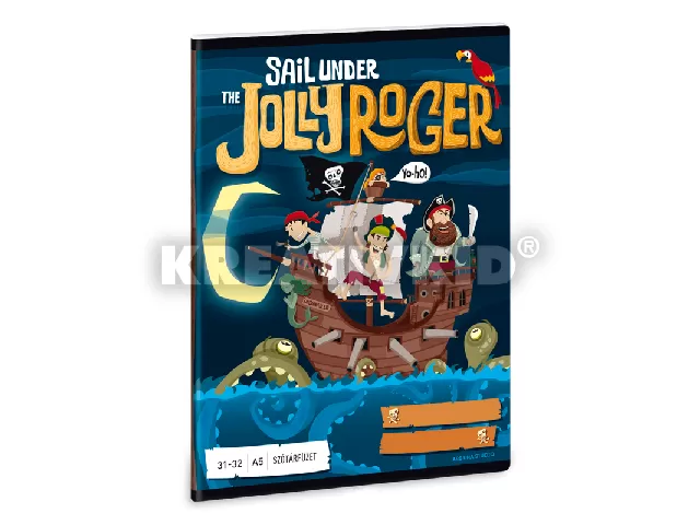 Jolly Roger A/5 szótárfüzet 3132