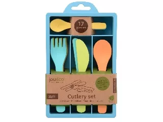 Jouéco® - Evőeszköz készlet tárolóban