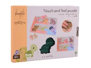 Jouéco® - Vadállatok érintsd és érezd kirakó