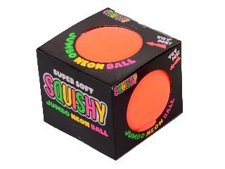 Jumbo neon squishy labda, 4 féle