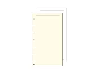 Kalendárium betét, jegyzetlap, 