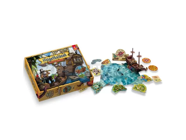 Kalózok szigete térbeli társasjáték