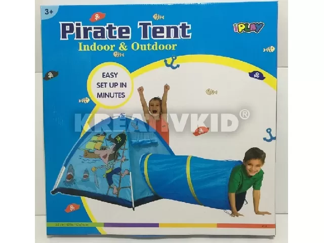 Kalózos gyermek játszósátor alagúttal