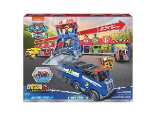 Kamion parkoló játékszett