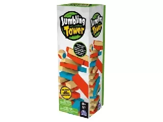 Káosz torony ügyességi játék - színes