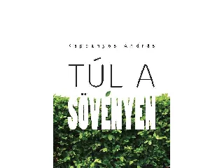 KAPPANYOS ANDRÁS: TÚL A SÖVÉNYEN