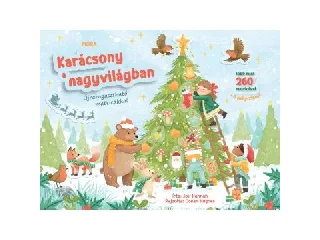 Karácsony a nagyvilágban (matricás foglalkoztató)