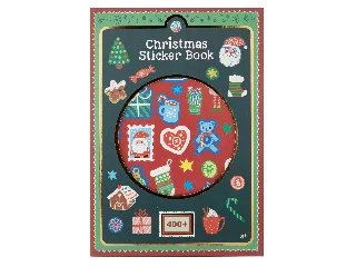 Karácsonyi matricás könyv. A4, 8 lap