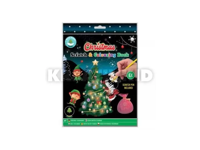 Karckép készítő füzet - Karácsonyi minták, 6 db-os