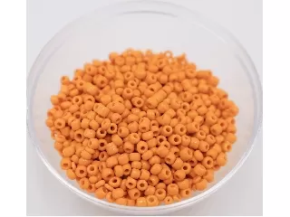 Kásagyöngy 2 mm 20 g narancssárga
