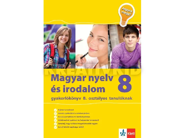 KASSAI ZSIGMOND: MAGYAR NYELV ÉS IRODALOM 8. - GYAKORLÓKÖNYV 8. OSZT. TANULÓKNAK (JEGYRE MEGY)