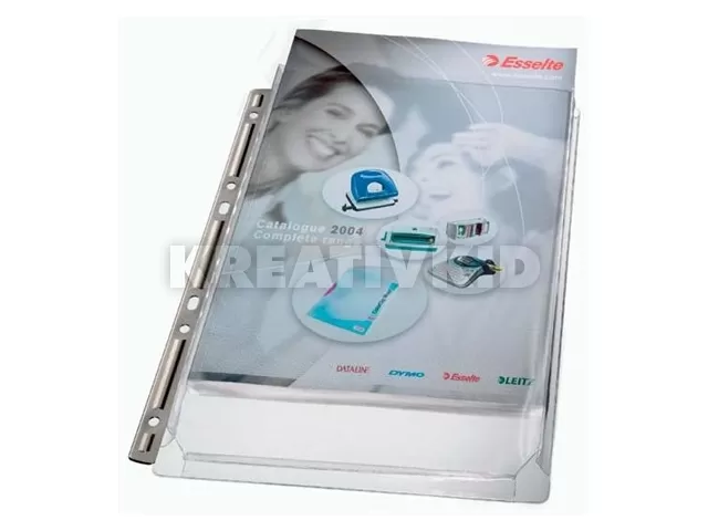 Katalógustartó genotherm, lefűzhető, A4, 170 mikron, narancsos felület, 20 mm, LEITZ 