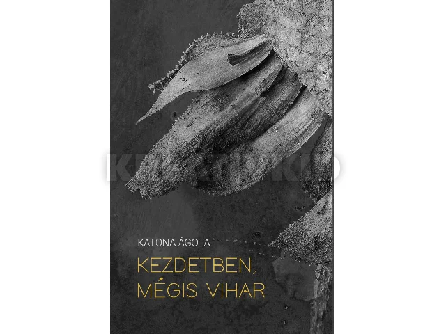 KATONA ÁGOTA: KEZDETBEN, MÉGIS VIHAR