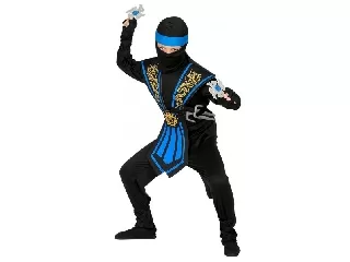 Kék ninja jelmez 158-as