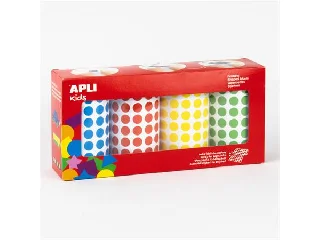Kerek matricák, 10,5 mm, APLI Kids