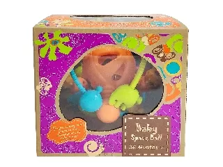 Készségfejlesztő labda bébijáték - 19 cm