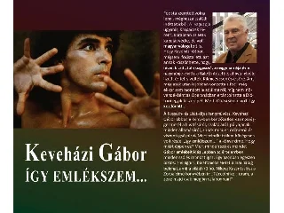 KEVEHÁZI GÁBOR-KUN ZSUZSA: ÍGY EMLÉKSZEM...