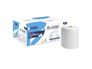Kéztörlő, tekercses, 2 rétegű, LUCART 
