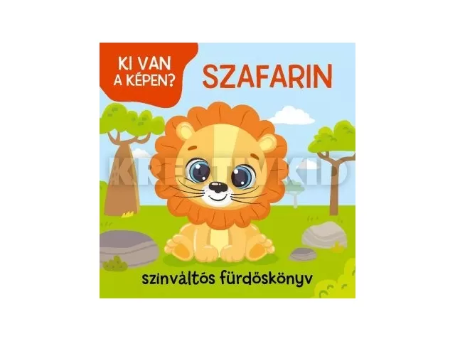 Ki van a képen? - Szafarin színváltós fürdőkönyv