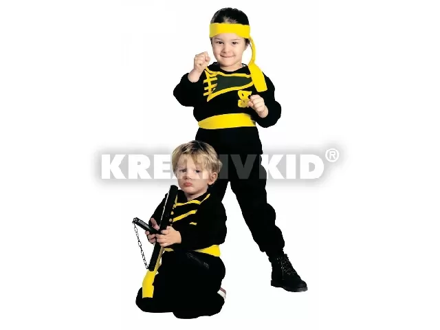 Kicsi ninja jelmez 110 cm-es