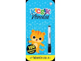 KICSIK VONALAI - 150 SZÓRAKOZTATÓ FELADAT (LETÖRÖLHETŐ FILCTOLLAL)
