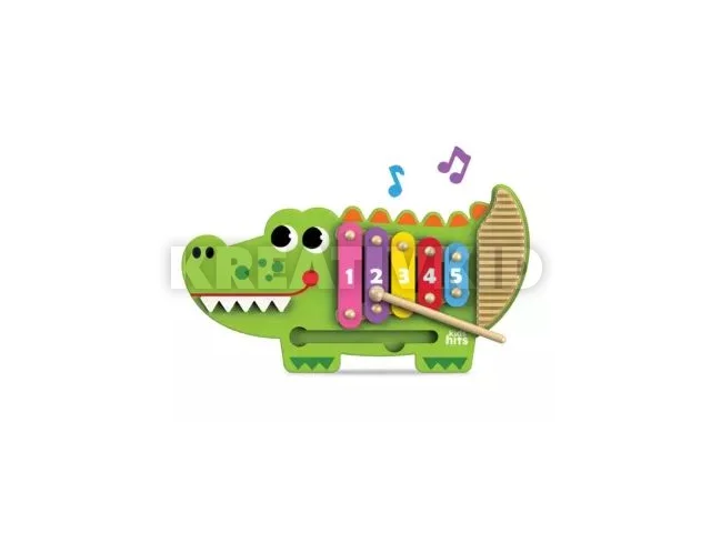 Kid Hits: Krokodil alakú xilofon, fa