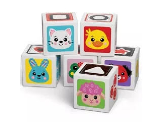 Kids Hits: Első fakockáim - 6 db-os szett