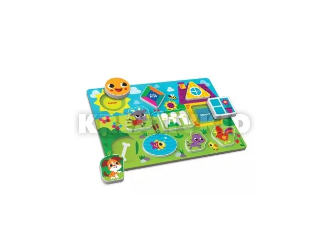 Kids Hits: Fa formaillesztő puzzle - Farm