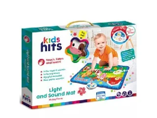 Kids Hits: Játszószőnyeg hang- és fényhatásokkal - Zajos farm