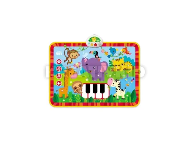 Kids Hits: Többfunkciós játszószőnyeg - Zenés állatkert - 70 x 50 cm