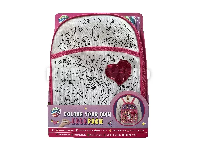 Kifesthető táska 5 filctollal és ragasztható díszekkel