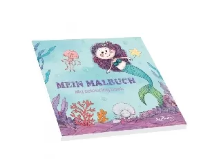 Kifestőkönyv 20x20 cm Hableány