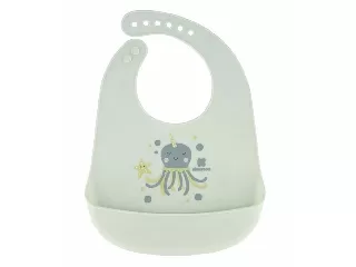 Kikkaboo elõke szilikon nagy Octopus zöld