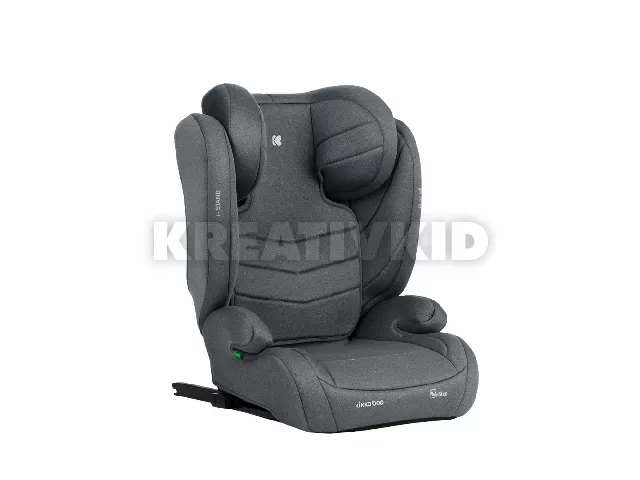 Kikkaboo gyerekülés i-Stand i-Size Isofix 100-150 cm sötétszürke