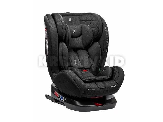 Kikkaboo gyerekülés i-Trip 360 fok i-Size Isofix 40-150 cm fekete