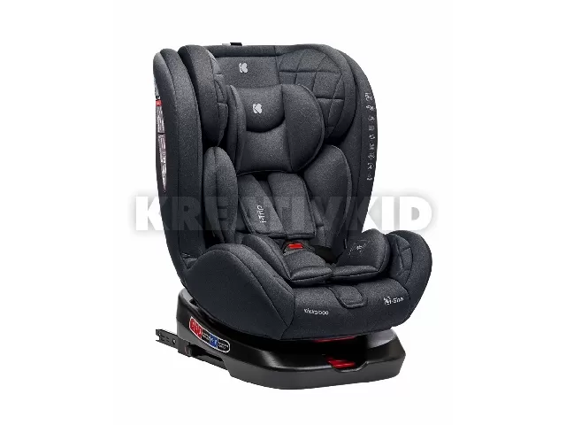 Kikkaboo gyerekülés i-Trip 360 fok i-Size Isofix 40-150 cm szürke