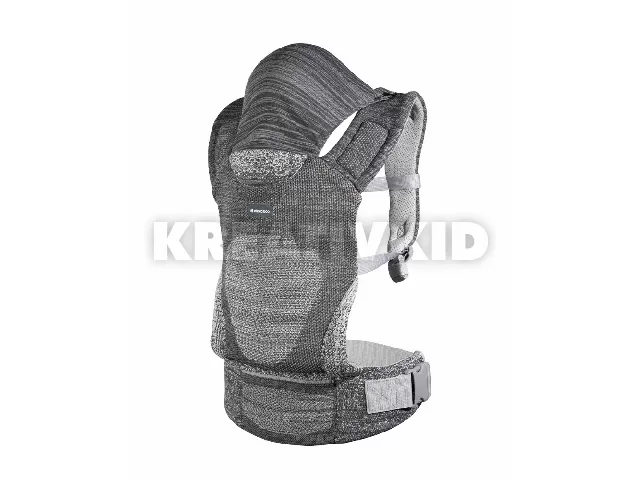 Kikkaboo kenguru Hoody Fly knit szürke