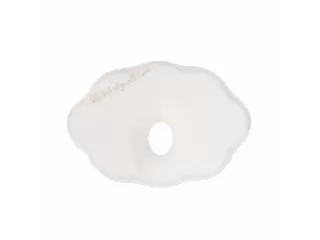 Kikkaboo párna - laposfejûség elleni memóriahabos ergonomikus Airknit  felhõ fehér