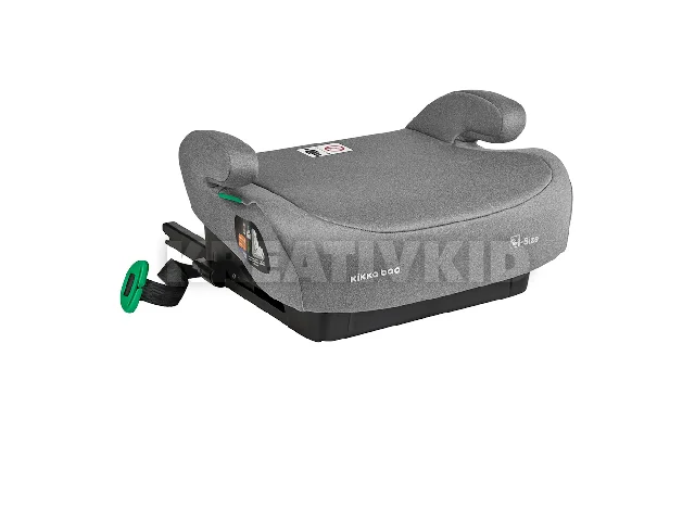 Kikkaboo ülésmagasító i-Tip i-Size Isofix 125-150 cm világosszürke