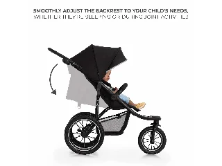 Kinderkraft babakocsi minden terepre Helsi 2 fekete