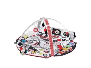 Kinderkraft játszószõnyeg 4Smart játékhíddal, kontrasztos színekkel, érzékfejlesztõ labdával