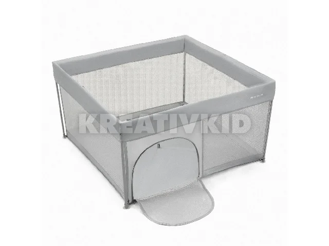 Kinderkraft utazójáróka 127 x 127 cm Ziki szürke