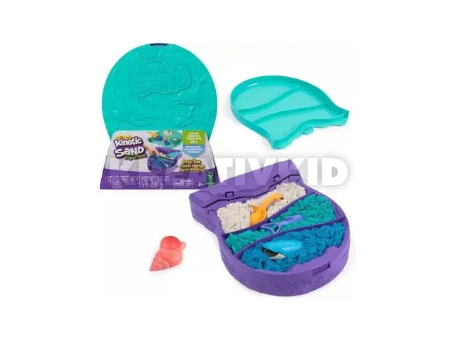 Kinetic Sand: Mélytengeri kalandok homokgyurma készlet