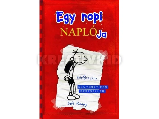 KINNEY, JEFF: EGY ROPI NAPLÓJA - KÖTÖTT