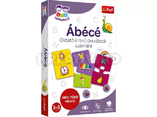 Trefl: Kis felfedező oktató társas - Ábécé