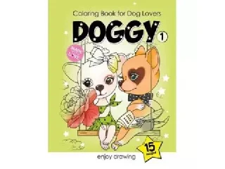 Kiskutya mintás színező A4