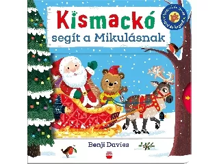 Kismackó segít a Mikulásnak